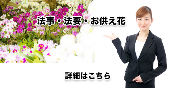 観音寺の供花・お悔み花 注文　画像